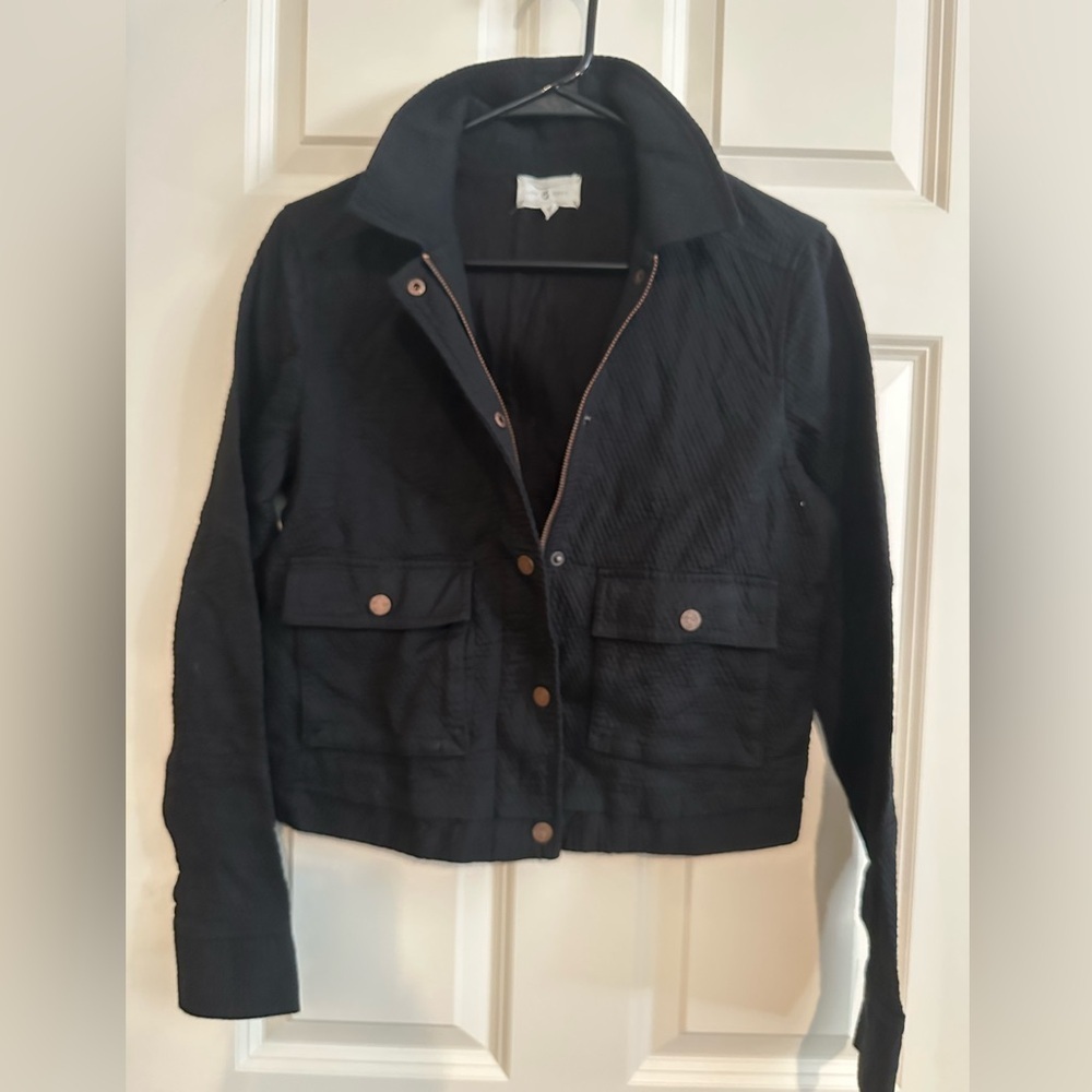 Lou & Grey Black Utility Jacket